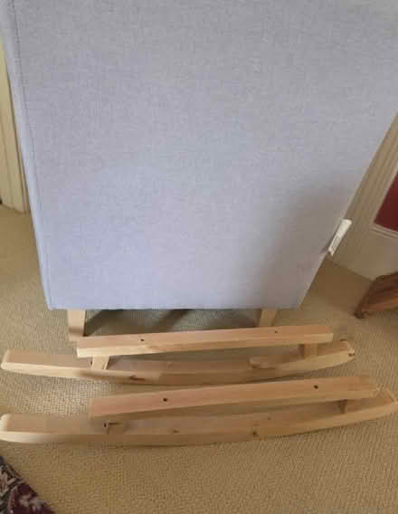 Photo of free Grey High-Back Rocking Chair (Strawberry Hill TW1) #1