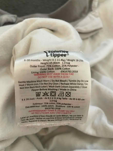 Photo of free Baby Sleeping Bag (E10) #3
