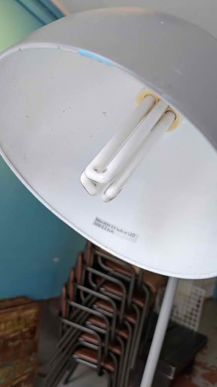 Photo of free Lamp with bulb x1 (St James' Street BN2) #1