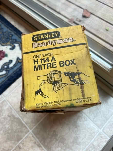 Photo of free Stanley Mitre box (Davidsonville) #4