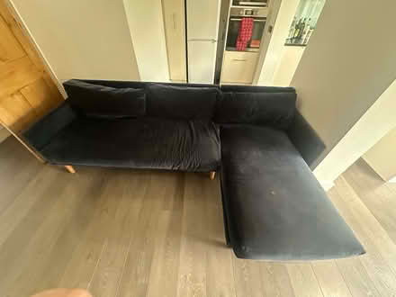 Photo of free Navy L Shaped Sofa (N11 2LJ) #2