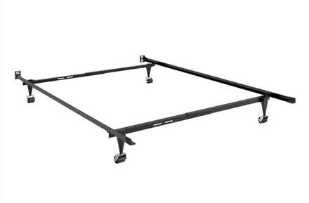 Photo of free Double/queen bed frame (Hiawatha Park) #1