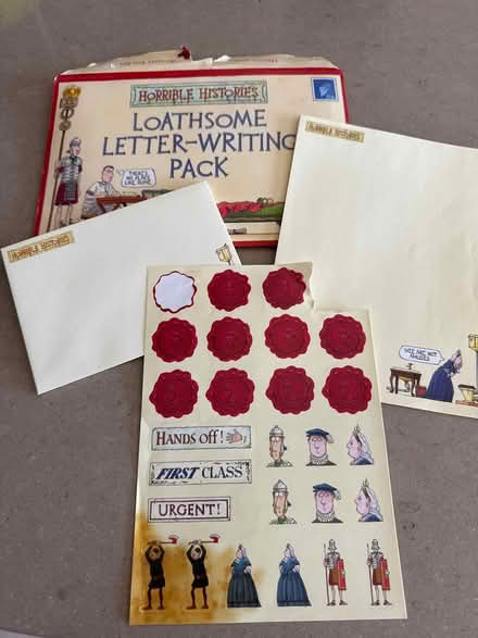 Photo of free Horrible histories writing pack (Poulner, Ringwood) #1