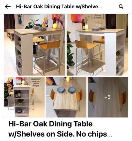 Photo of free Bar table and stools (Brunswick & Johnston street) #1