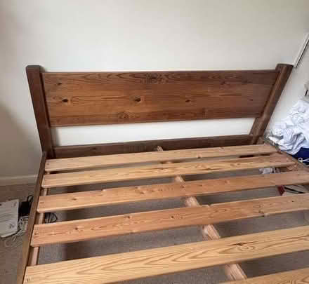 Photo of free King size bed frame (East Dulwich SE22) #2