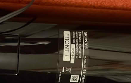 Photo of free Sony speaker system (bognor regis PO22) #3