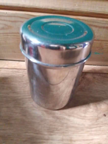 Photo of free Stainless steel storage tim (Killamarsh S21) #1