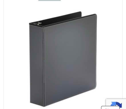 Photo of 3 Ring Binders (Asbury Park- Ocean Township) #1