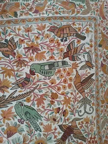 Photo of free Large Indian embroidery of birds (Wellingborough NN8 5) #2