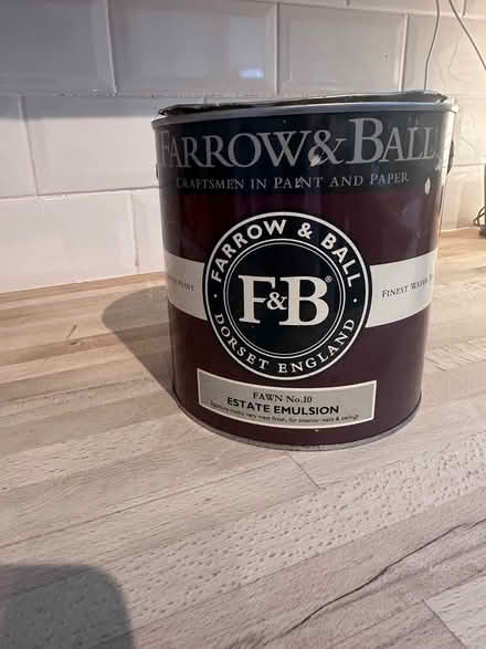 Photo of free Farrow and Ball Fawn Emulsion (Warwick CV34) #1