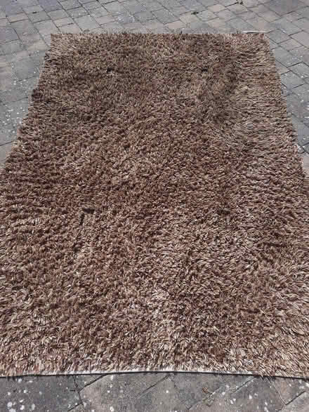 Photo of free Large rug autumnal colours (Morden SM4) #1