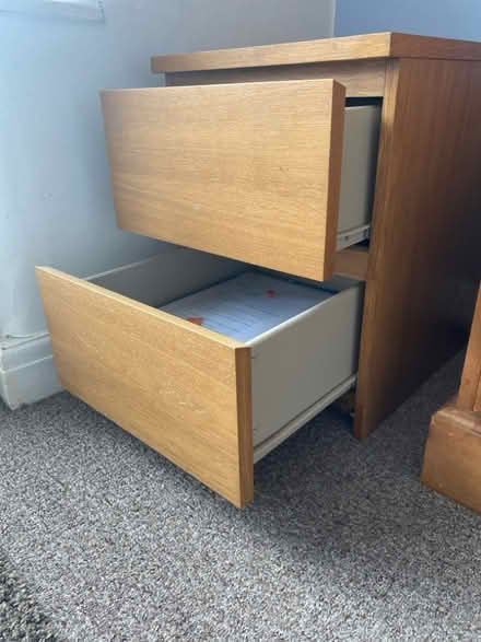 Photo of free IKEA Malm bedside cabinet (Gidlow WN1) #2