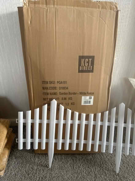 Photo of free Garden border white fence (Beardwood BB2) #1