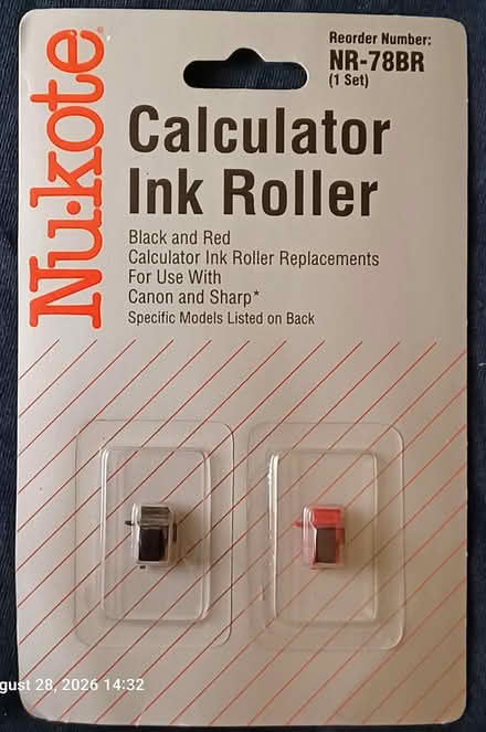 Photo of free Nukote Calculator Ink Roller (Penn Branch SE) #1