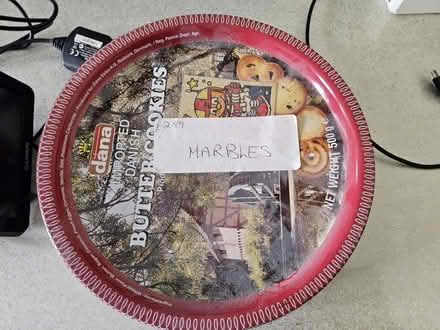 Photo of free Tin of marbles (Putnoe MK41) #2