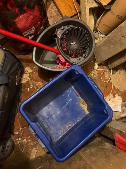 Photo of free Storage box - blue plastic (Coley Ave Area RG1) #2