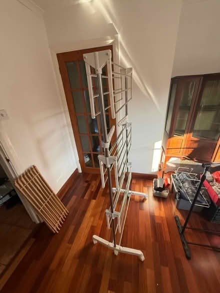 Photo of free Tall clothes airer. Foldable (bognor regis PO22) #3