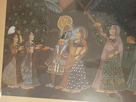 Photo of free Large Indian Painting - original (Wellingborough NN8 5) #4