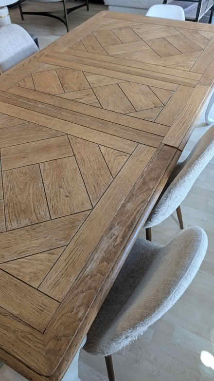 Photo of free Solid Wood dining table (Vallco) #2