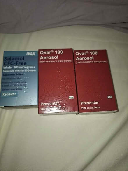 Photo of free Qvar salamol (Malvern Link WR14) #1