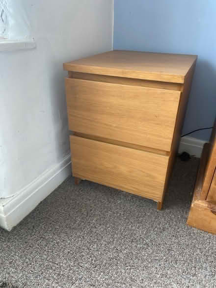 Photo of free IKEA Malm bedside cabinet (Gidlow WN1) #1