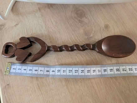 Photo of free ​Carved Wooden Welsh Lovespoon (Bracknell RG12) #1