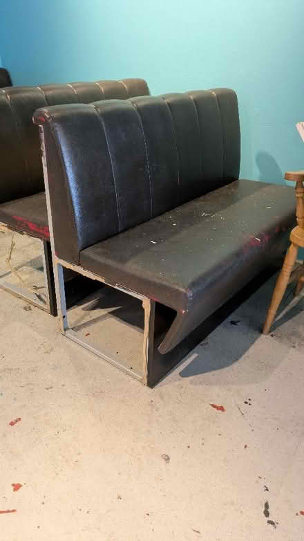 Photo of free Booth seats x3 (St James' Street BN2) #1