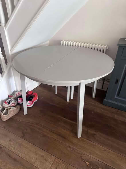 Photo of free Painted Ikea Extendable Circular Dining Table (Kingston TW11) #1