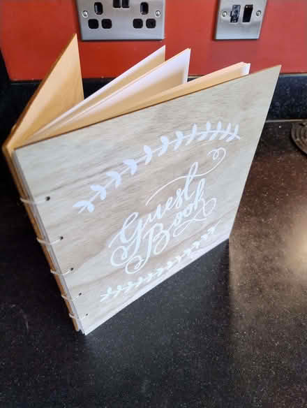 Photo of free Guest book - wooden cover (Timperley WA15) #2