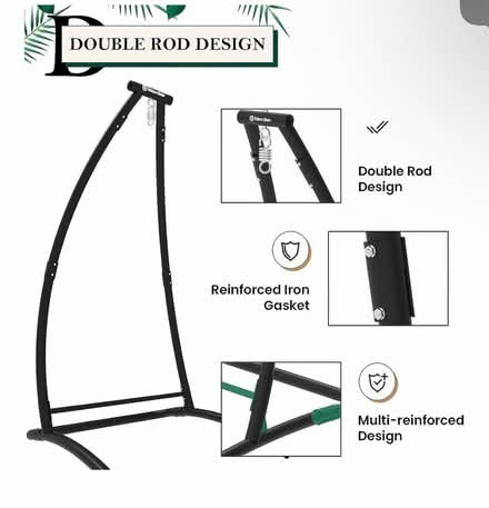 Photo of free Hammock and heavy duty stand (Four corners) #3