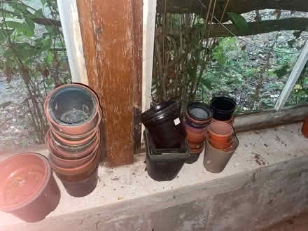 Photo of free Plastic plant pots (approx 150) (Monmouth) #2
