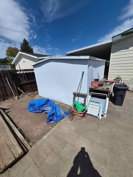 Photo of free 10 x 10 metal shed (1mi from downtown Windsor CA) #2