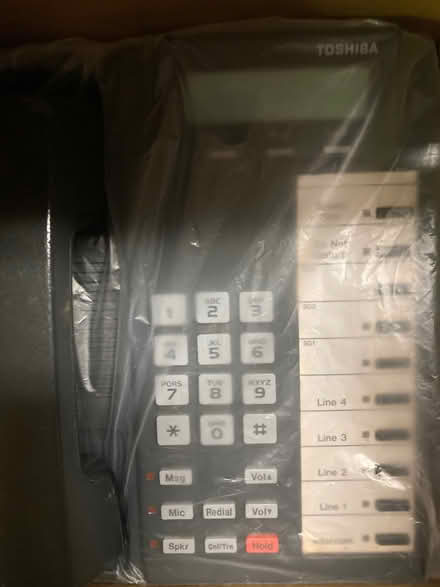 Photo of free Teleco/Toshiba Desk Phones (Bearden/West Knoxville) #4