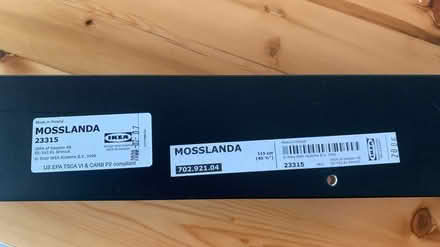 Photo of free Ikea Mosslanda black shelf (Helmshore BB4) #2