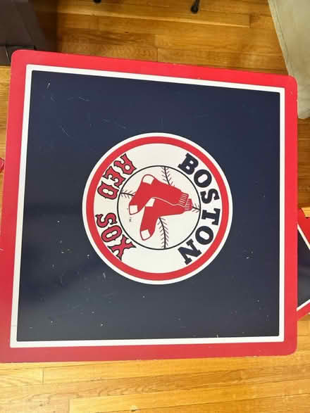 Photo of free Red Sox kids table (Bellrock area Malden) #3