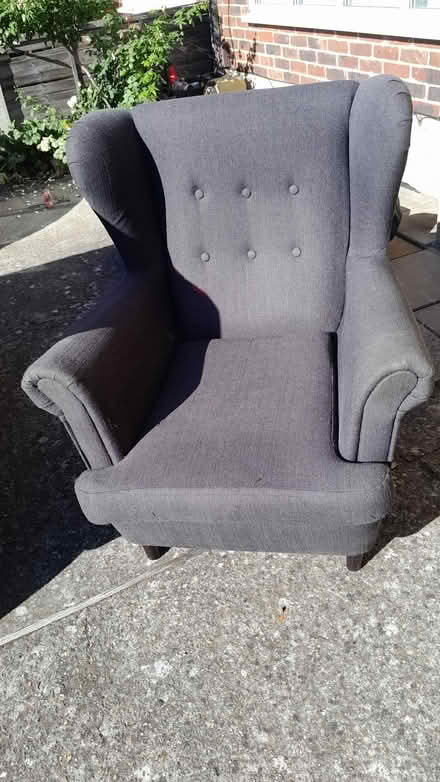 Photo of free Black armchair BR3 (Beckenham/elmers end BR3) #1