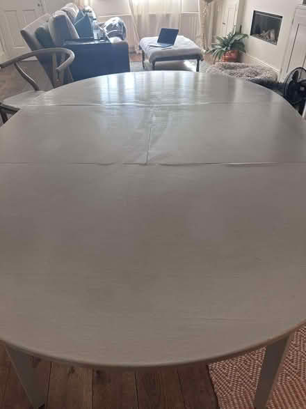 Photo of free Painted Ikea Extendable Circular Dining Table (Kingston TW11) #2