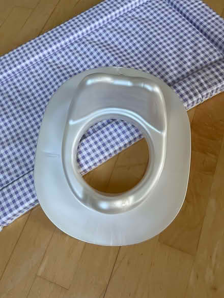 Photo of free Child's toilet seat and changing pad (Juniper Green EH13) #3