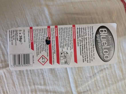 Photo of free Blue Loo Toilet Freshener Blocks (South Tonbridge TN9) #2