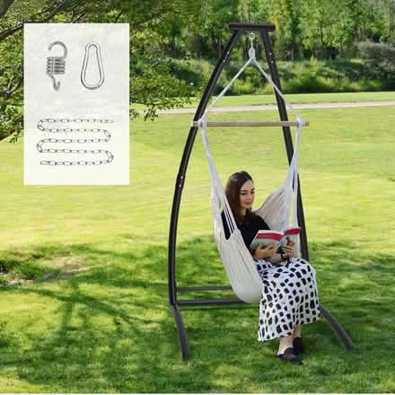 Photo of free Hammock and heavy duty stand (Four corners) #1