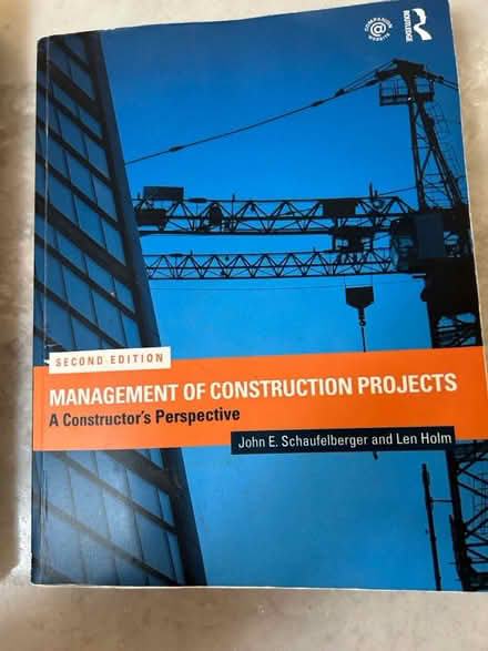 Photo of free Construction mgmt books (Wedgwood) #1