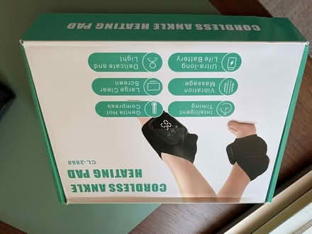 Photo of free Rechargeable Ankle Massage Heating Pad (Benson OX10) #1