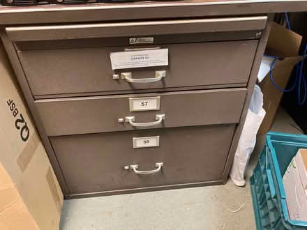 Photo of free Metal Drawers (Bearden/West Knoxville) #1