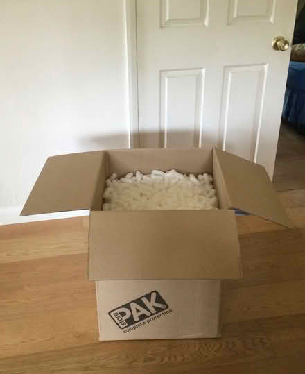 Photo of free Box of polystyrene packing nuggets (Bishop's Castle town) #1