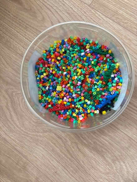 Photo of free Hama beads, boards, paper, booklet (Ashford, Surrey TW15) #1