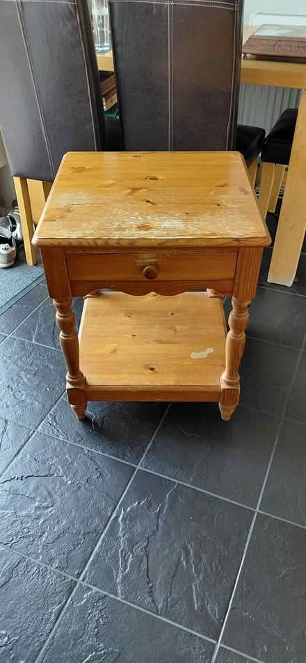 Photo of free Pine lamp table (Paulsgrove PO6 4) #1