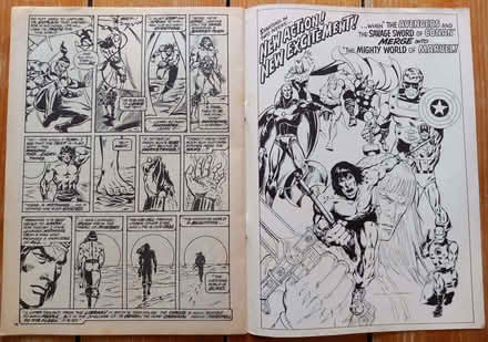 Photo of free 1970s Marvel UK B&W Avengers comics (Divinity Road OX4) #4