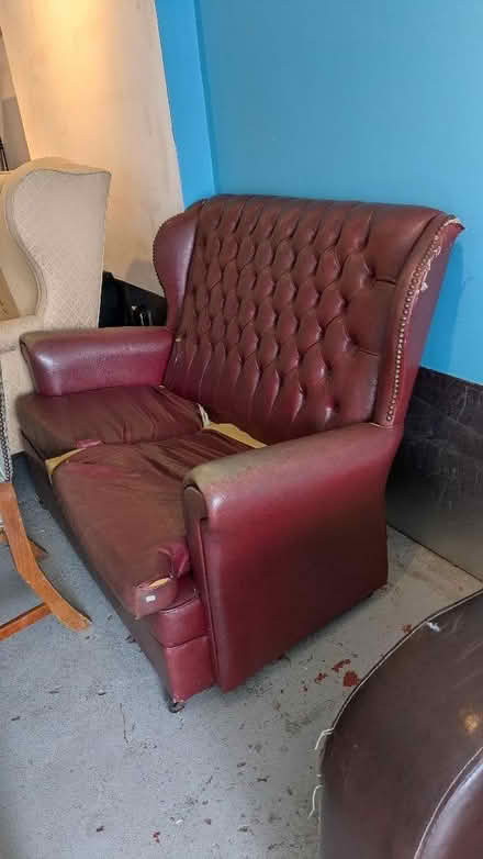 Photo of free Two seater sofa x1 (St James' Street BN2) #1