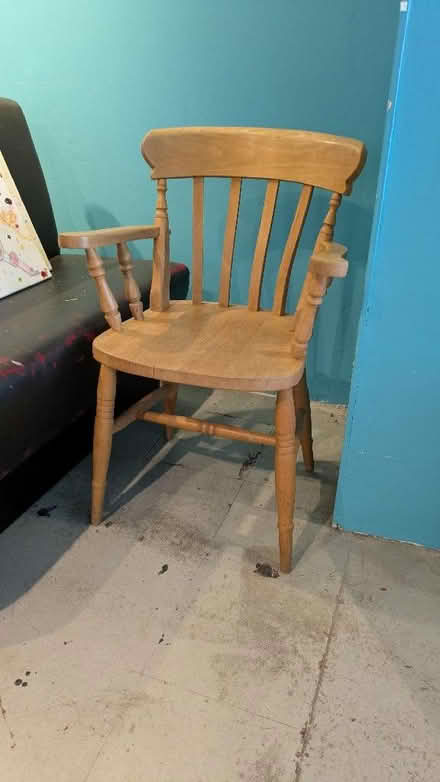 Photo of free Wooden chair x1 (St James' Street BN2) #1