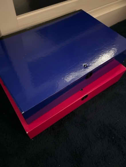 Photo of free Ring binder and two box files (Winchester SO23) #3